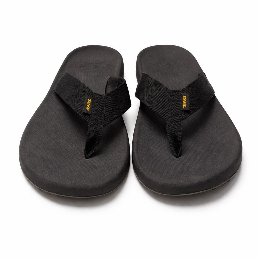 Teva Original Universal Sport Sandal Black Minimalist Luxe Men’s 11
